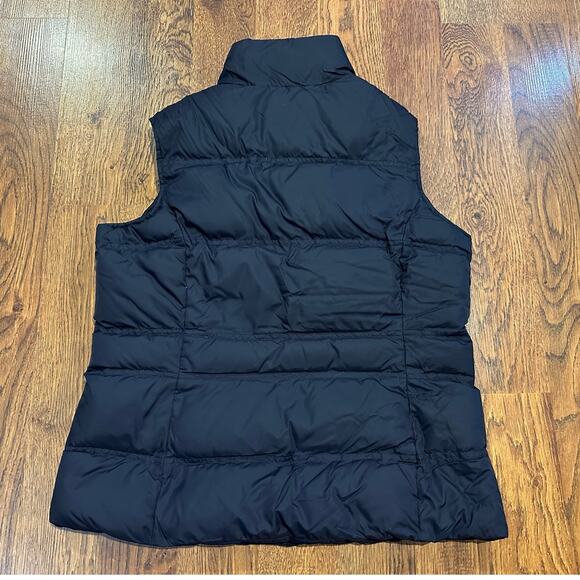 Lands’ End Women’s Quilted Down Vest – Navy, Sz Small Warm Lightweight Outerwear - Picture 2 of 7